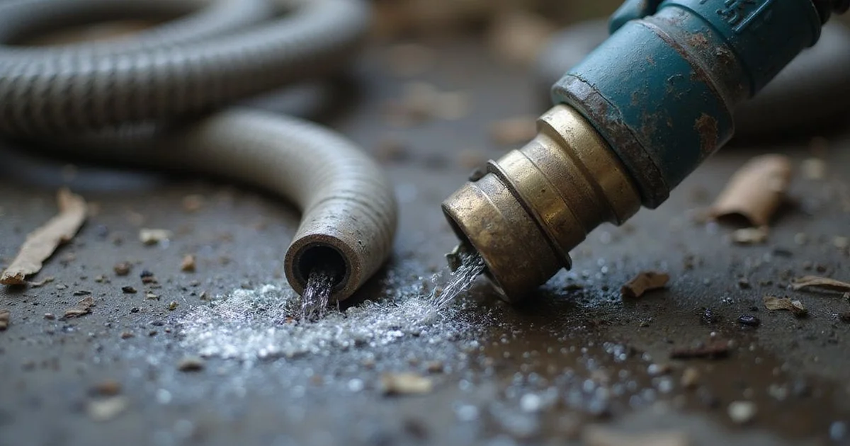 Drain snake cable and high-pressure jetting hose comparison
